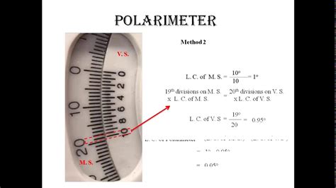 how to calculate least count of polarimeter|polarimetry practice.